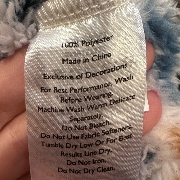 Eddie Bauer Women's Aztec Fleece Quarterzip Sweater Size Small - Picture 10 of 12